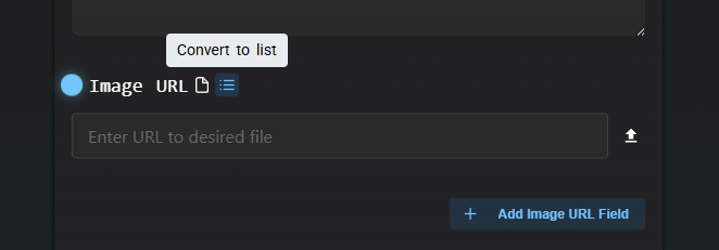 Three separate image inputs